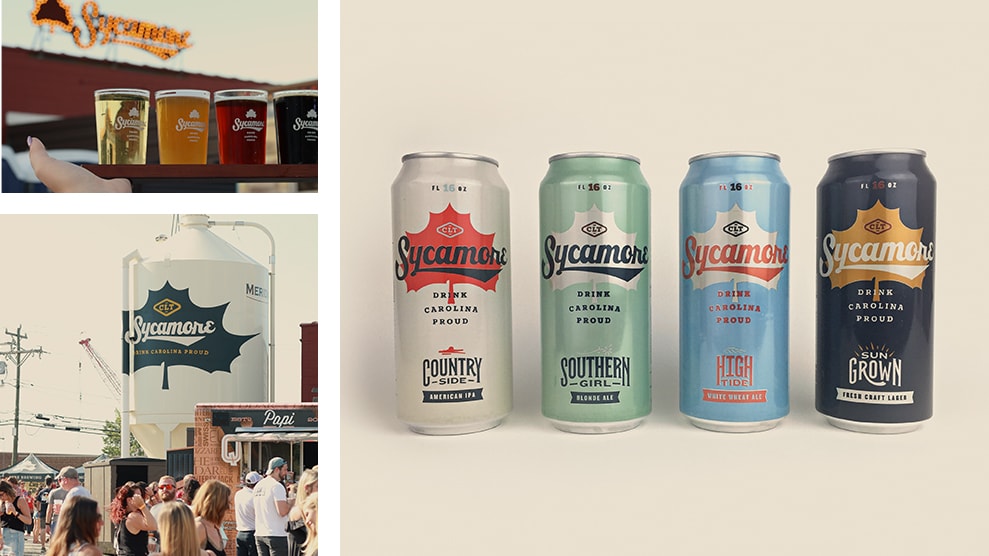 Branding for Sycamore Brewing