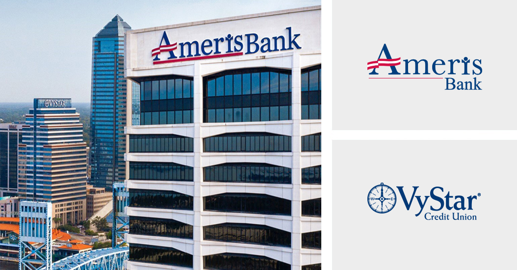 Ameris Bank, Vystar Credit Union